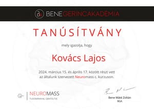 Kovács Lajos,Az én történetem,Tanulmányok,végzettségek,Kyokushin Karate